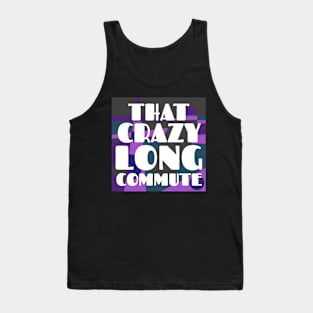 Mazipoodles That Crazy Long Commute - Purple White Tank Top